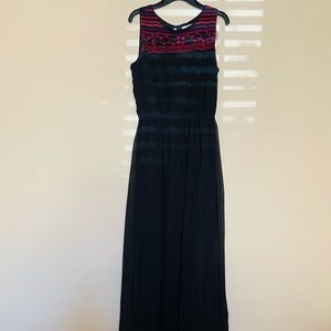 F21 Black Long Dress